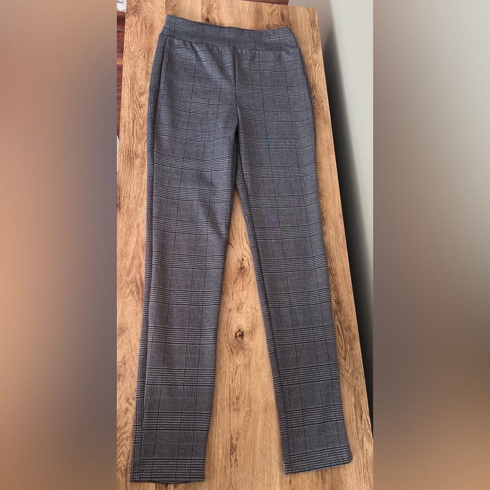 Plaid leggings